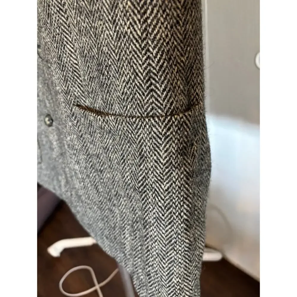 Vintage Harris‎ Tweed x Hunt Club Pure Scottish Wool Blazer Jacket 46 Regular